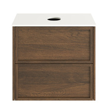 Cali 600mm Wall Hung Vanity with Basin & Rectangular Shaving Cabinet Package